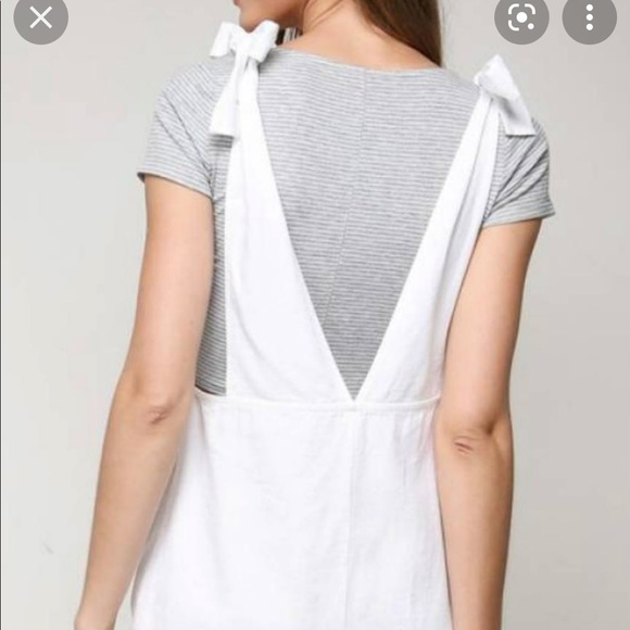 Blue blush overall dress - Picture 2 of 7